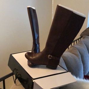Brown Nine West Tall Boots
